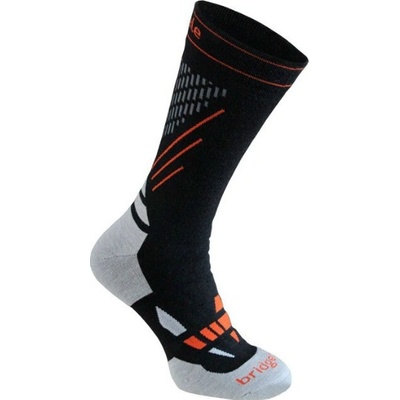 Bridgedale XC Race Black/Stone závodní běžkařské ponožky