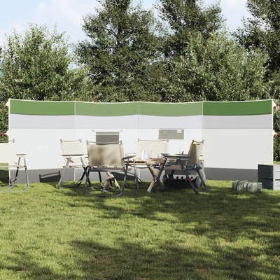 vidaXL paraván 4009648 zelená 510 cm x 1 m x 1 cm