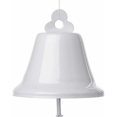 Kovový zvoneček Ø65 mm - 1 bílá