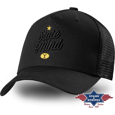 Stars and Stripes Trucker Yellowstone