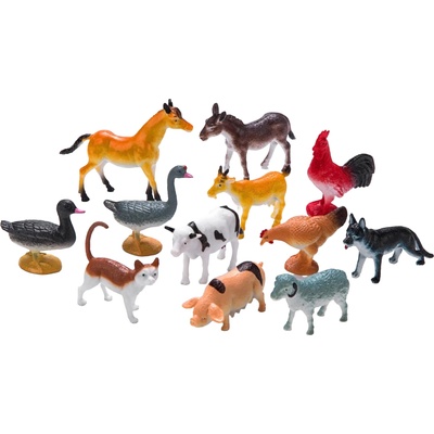 Faunica Комплект фигурки Faunica - Животни от фермата, 12 части (96025)
