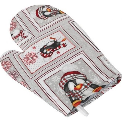 Kuchyňská chňapka - chňapka 28x18 cm - zimní patchwork - Bellatex