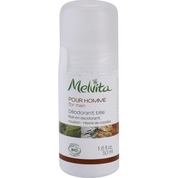 Melvita Pour Homme deodorant roll-on bez obsahu hliníku 50 ml