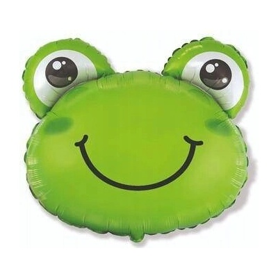 Fóliový Balón Flexmetal Frog zelený