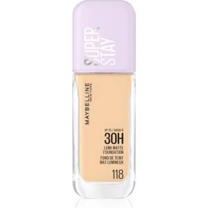 Maybelline new york SuperStay Lumi-Matte лек фон дьо тен за дълготраен ефект цвят 118 35ml