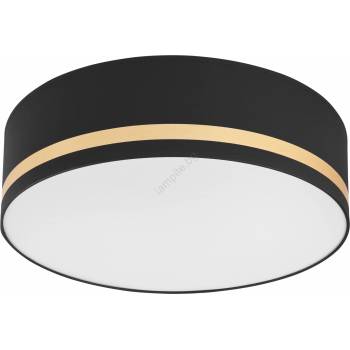 Image 1 of LAMKUR Плафон SIRJA STRIPE 4xE27/15W/230V Ø 45 см черен (LA48246)