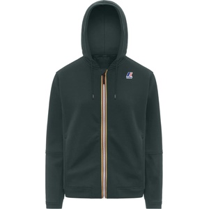 K-Way Мъжко ежедневно яке K-Way Prosper Brushed PC Hoodie - Green Dark Jungle - размер XXL (017-4151-0215)