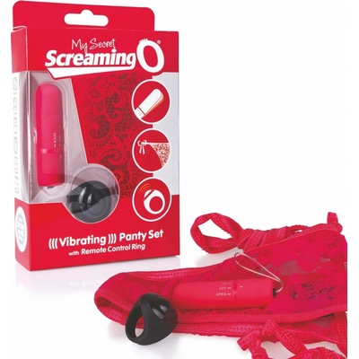 The Screaming O Remote Control Panty Vibe červené S-L