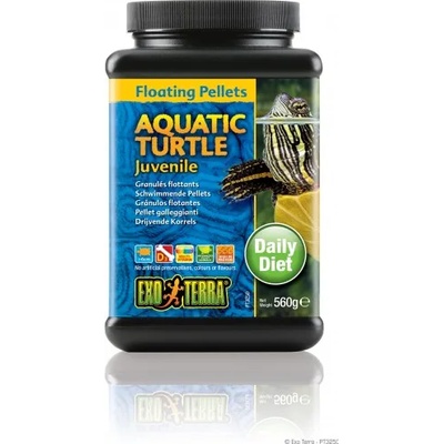 Hagen Floating Pellets - Juvenile Aquatic Turtle, храна за подрастващи водни костетурки - 560 гр - ГЕРМАНИЯ - PT3250