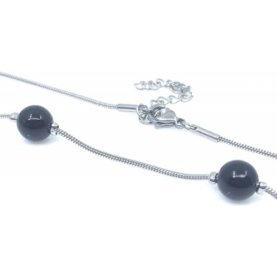 Jan Kos jewellery Řetízek s přívěskem z oceli 12118330