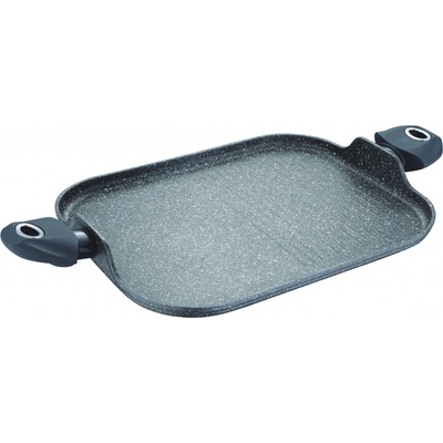 Bergner Indukčná grilovacia panvica Orion s mramorovým povrchom 35,5 x 28,3 x 1,3 cm