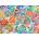 Alipson Puzzle - Puzzle Colorful Cookietown Night - 1 500 piese