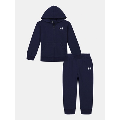 UA chlapčenský set BRANDED LOGO FZ SET-NVY modrá