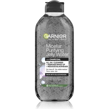 Garnier Skin Naturals Pure Charcoal почистваща мицеларна вода с гел текстура 400ml