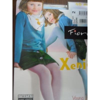 SINDY 05 40den punčochové kalhoty Fiore azure modré