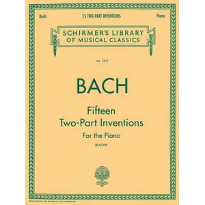 15 Two-Part Inventions (Busoni): Piano Solo, Arr. Busoni | Sebastian Bach Johann, Johann Sebastian Bach, Ferruccio Busoni (ISBN: 9780793553044)