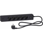Schneider Electric 5 Plug + 2 USB 1,5 m Switch (ST945U1B)