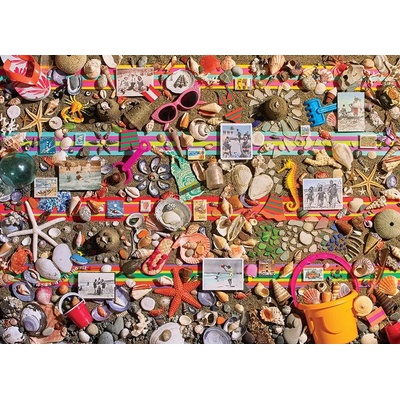 Cobble Hill - Puzzle Beach Scene - 1 000 piese