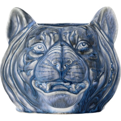 Bloomingville Кашпа Abner 14 см синя (82061850)