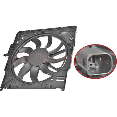 Ventilátor chladenia motora VAN WEZEL 0687748