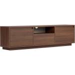 ASIR GROUP Маса за телевизор от декор от орех в тъмно естествен цвят 160x42x30 cm Sentinel - Kalune Design (241NRD1354)