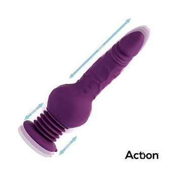 Action Booster Ultra Jet Thruster Vibrator with Powerfull Suction Cup