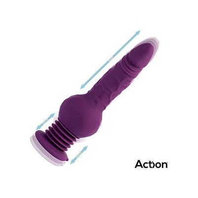 Action Booster Ultra Jet Thruster Vibrator with Powerfull Suction Cup