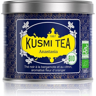 Черен чай ANASTASIA, 100 г насипен чай в кутия, Kusmi Tea (KUSMI21642A1070)