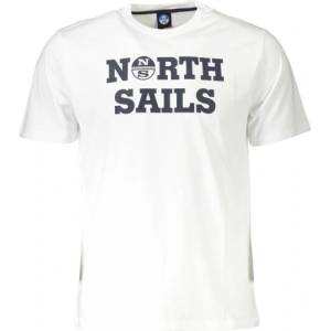 North sails Мъжка тениска с къс ръкав north sails, Цвят Бял (902503-000_bianco_0101) - mystock - 88,01 лв
