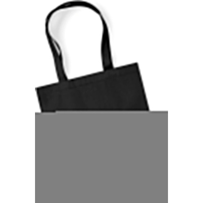 Westford Mill Taška Organic Premium Cotton Tote, ČIERNA
