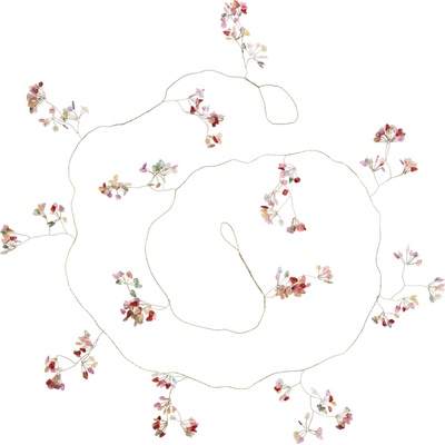 Ib Laursen Dekorativní girlanda Coloured Beads 180 cm, multi barva, kov, plast