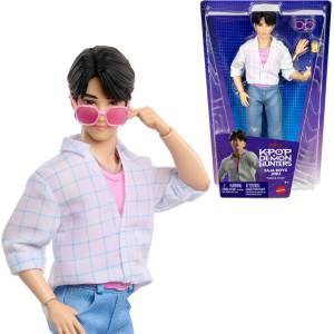 Mattel KPop Demon Hunters Saja Boys Jinu Fashion Doll in Soda Pop Stage Outfit with 2 Accessories Inspired by the Movie JRN38 (JRN38)