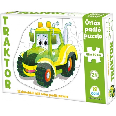 Dohány podlahové traktor veľké 12 dielov