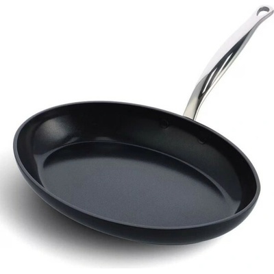 GreenPan Barcelona Pro rybí pánev 33 cm černá