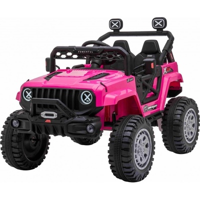 Mamido Elektrické autíčko Jeep Off-road Speed 4x4 ružová
