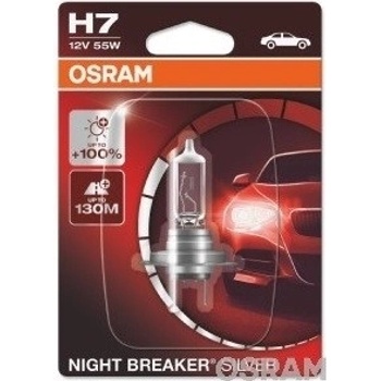 Osram Night Breaker Silver H7 PX26d 12V 55W