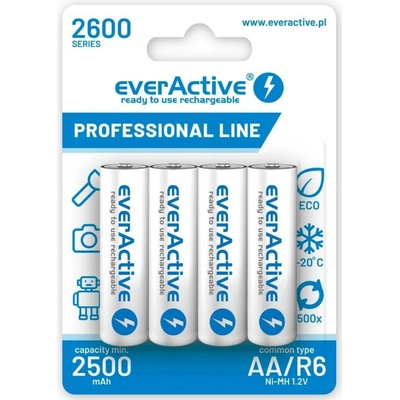 everActive Professional line AA 2600mAh 4ks EVHRL6-2600