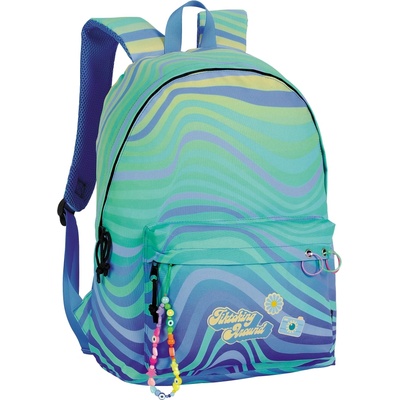 Unkeeper Ученическа раница Unkeeper - Tiktoking Around, Синя (DKT64824)