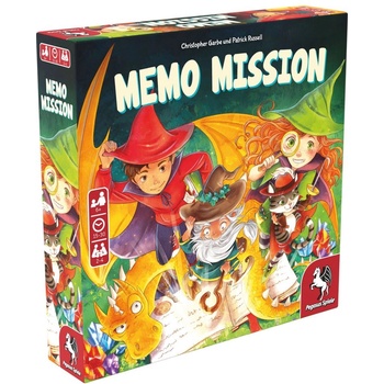 Pegasus Spiele Настолна игра Memo Mission - Семейна (66029G)