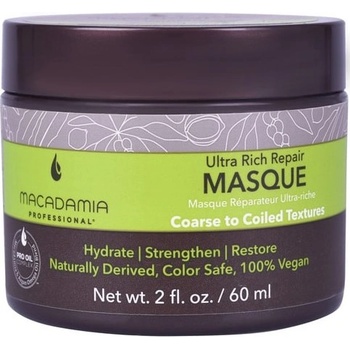 MACADAMIA PROFESSIONAL Professional Ultra Rich Repair Маска за възстановяване, 60 ml