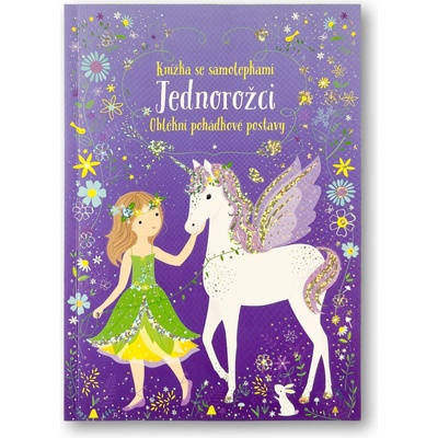 Jednorožci knížka se samolepkami