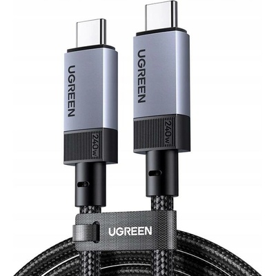 Ugreen L705 USB-C USB4 Gen 3 240W 40Gbps 8K 60Hz PD 3.1 1m šedý