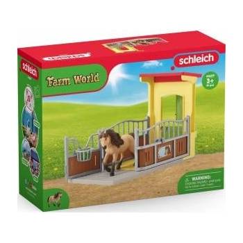 Mattel Farm World Ponybox mit Islandpferd