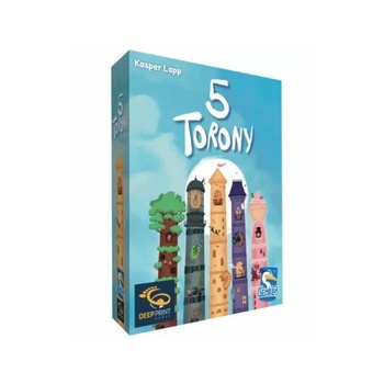 Gémklub 5 кула тактическа игра с карти за 2-5 играчи (DPG10002)