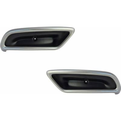 Milotec Imitácia Koncovky výfuku pro Škoda Octavia III, 2013-2019, Combi, Liftback, Silver