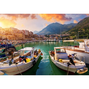 Alipson Puzzle - Puzzle Port and Fishing Boats - Sicily - 1 000 piese