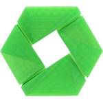 3DJAKE easyPETG Transparent Green - 1, 75 mm / 1000 g (9010707006589)