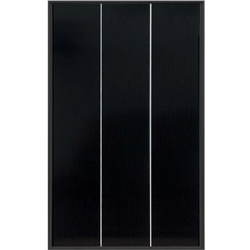 Solarfam Solární panel 1070x580x30mm čierny rám 12V/120W shingle monokrystalický