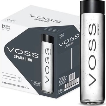 VOSS Perlivá Sklo 12 x 800 ml