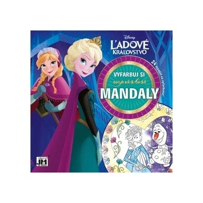 Vyfarbuj si mandaly Ľadové kráľovstvo
